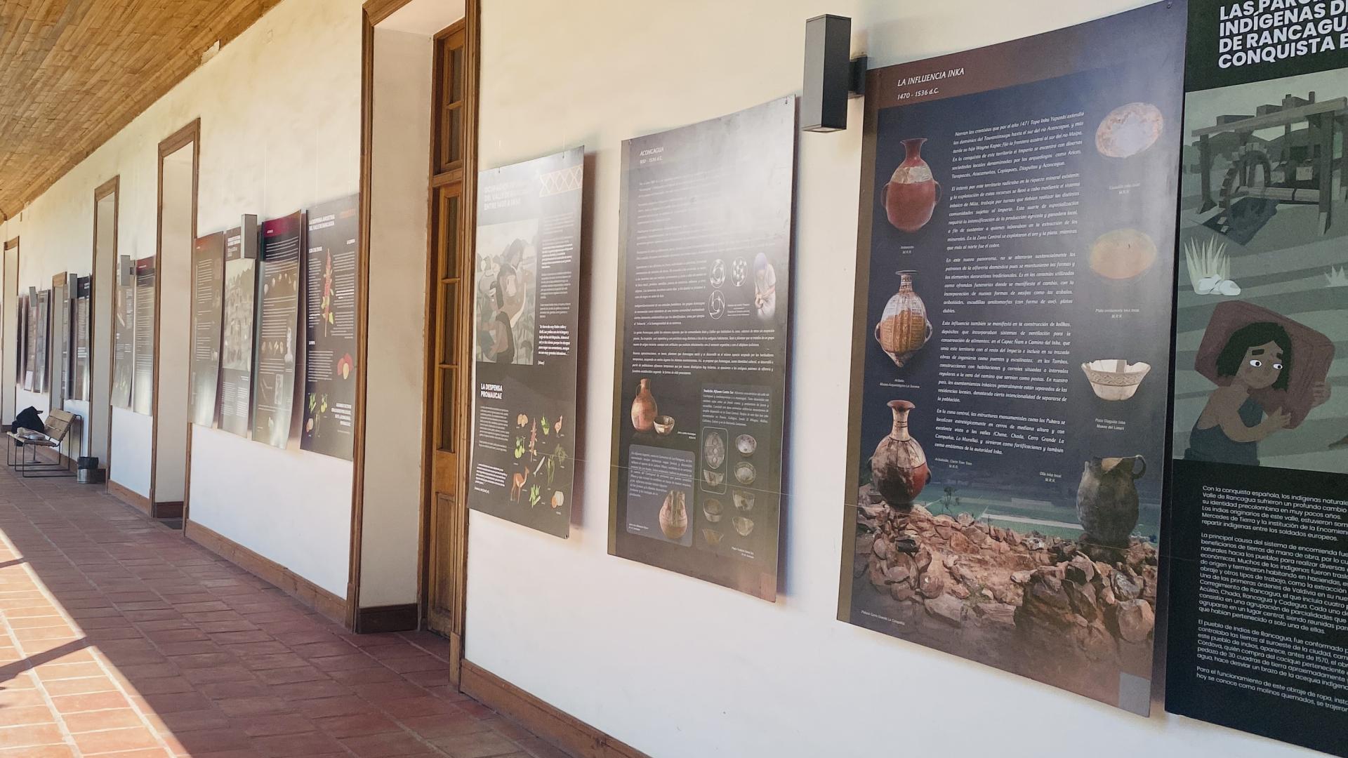 Exposición 15.000 años de ocupación aborigen Rancagua, Espacio Cultural La Merced