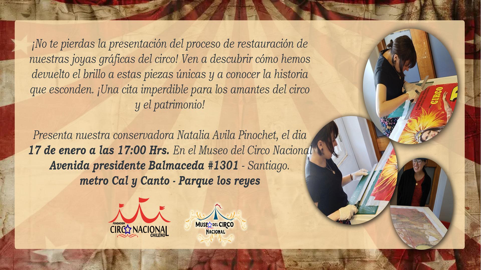 Invitación para la charla de patrimonio 