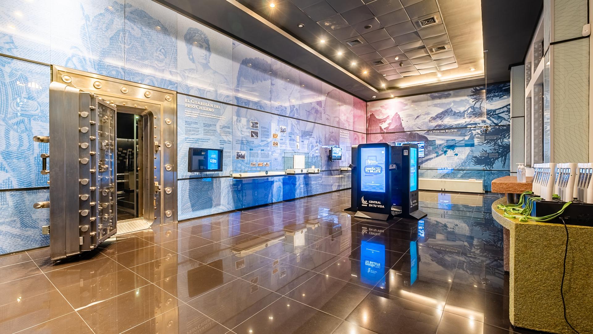 Sala inicial del Museo Numismático