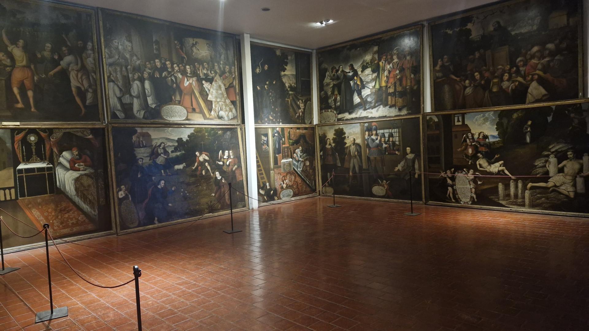 Gran Sala con sus 54 cuadros