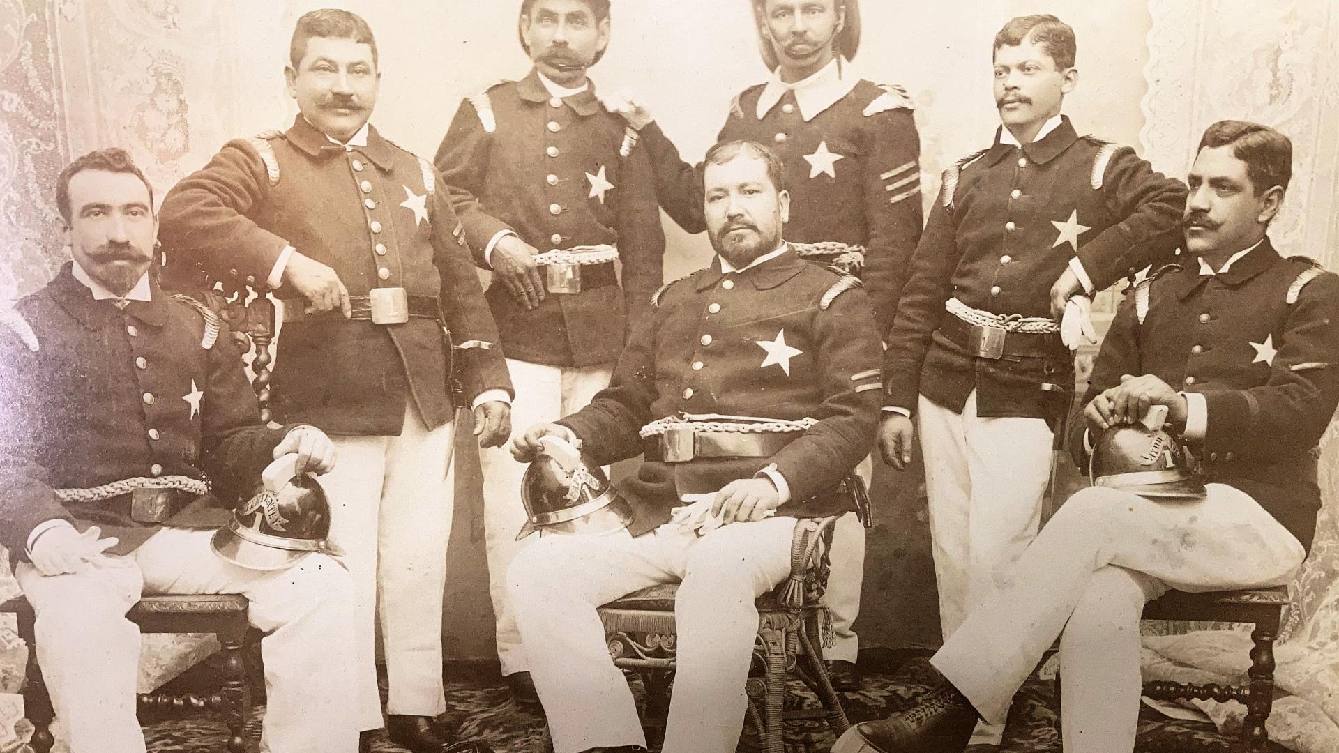 Oficialidad Antigua Primera Compañía 1897