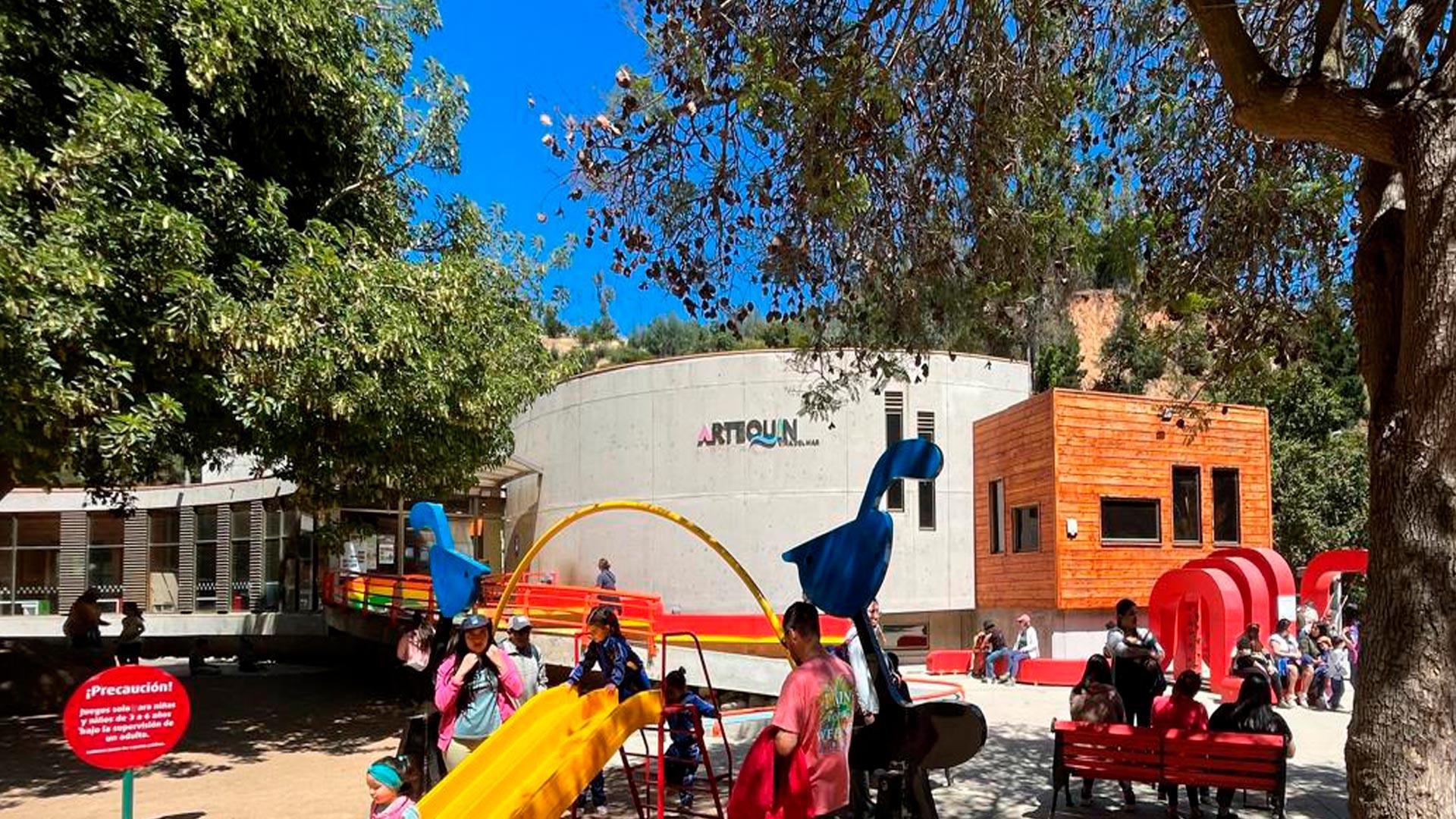 fachada museo Artequin Viña del Mar