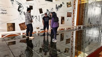 Estudiantes realizando medación patrimonial en Museo Colón 10
