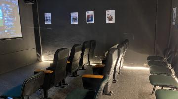 Sala de cine del Museo Interactivo Digital Diego de Almagro
