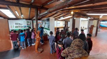 Espacio de recepción del museo