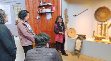 Visita guiada a exposición del Museo de Malalhue
